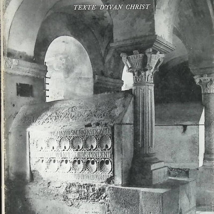 L'abbaye de Jouarre et ses cryptes mérovingiennes - Ivan Christ - 1961 - livre