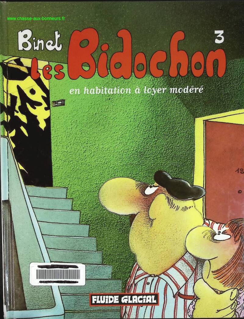 Les Bidochon, tome 3 - En habitation à loyer modéré - Binet - livre BD