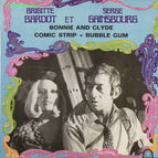 Bonnie and Clyde - Brigitte Bardot Serge Gainsbourg - disque vinyle 45 tours