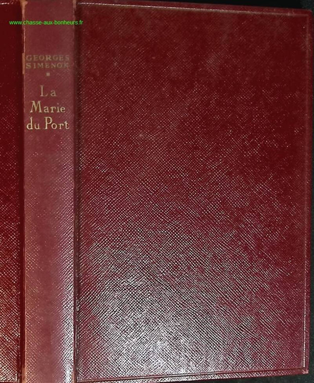 La marie du port - Simenon - livre