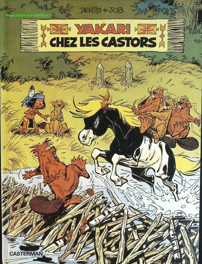 Yakari Band 3 – Yakari Chez Les Castors – Derib Job – Comic