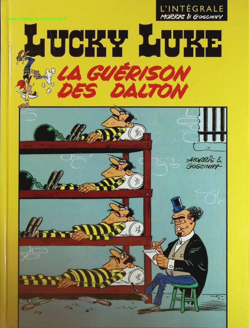 La guérison des Dalton Lucky luke - Goscinny Morris - livre BD
