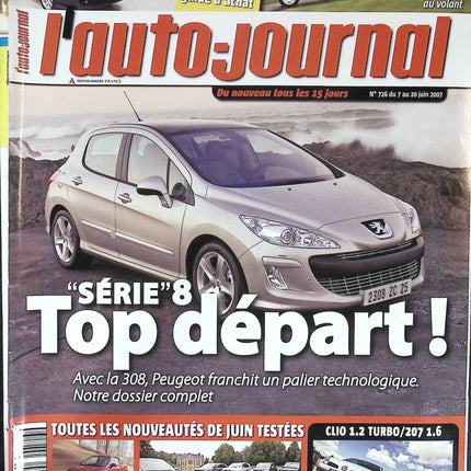 Top Start Serie 8 - L'auto journal - Nr. 726 - 2007 - Zeitschriftenrezension - Auto