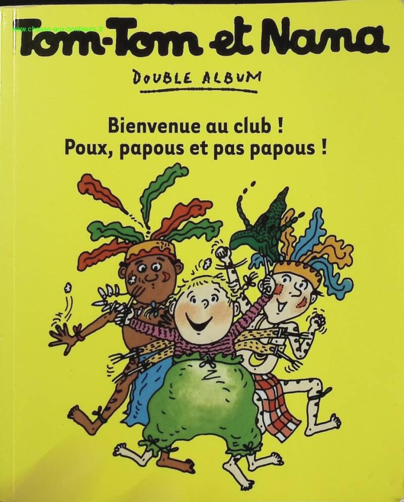 Double album Tom Tom et Nana - Jacqueline Cohen - Livre