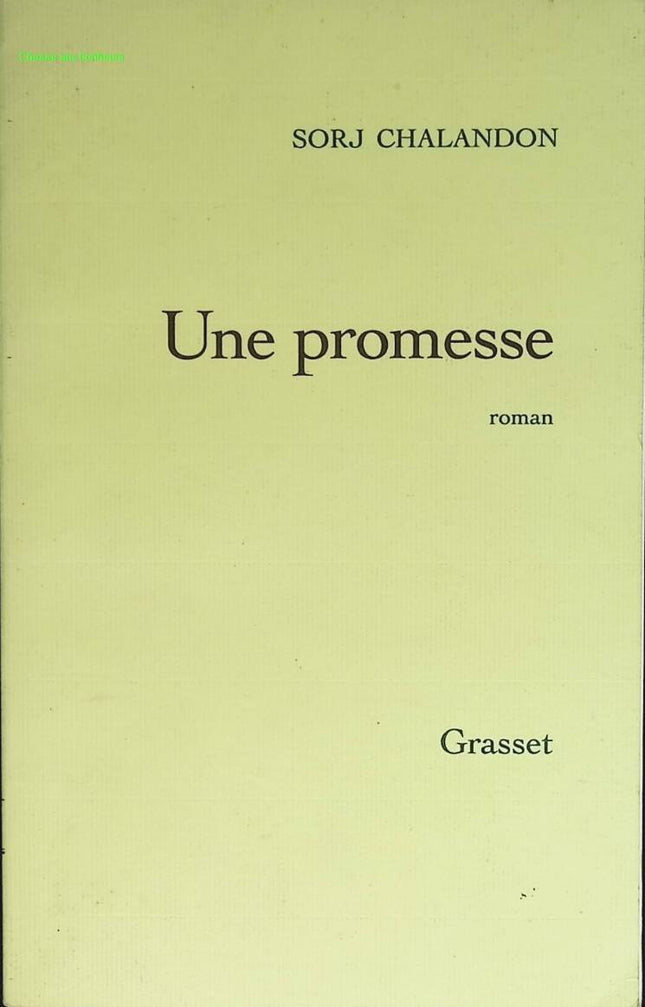 Ein Versprechen – Sorj Chalandon – Buch