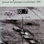 Das Theater der Operationen - Metaphysisches und polemisches Journal 1999 - Maurice G. Dantec - 2002 - Buch