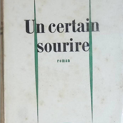 Un certain sourire - Françoise Sagan - livre
