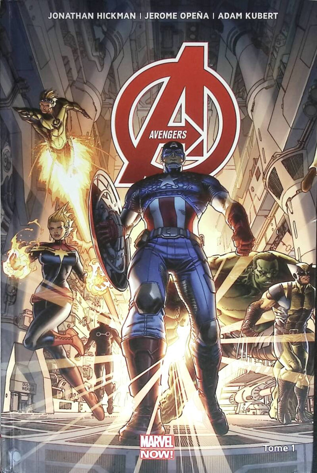 Avengers Volume 1 - The World of the Avengers - Jonathan Hickman, Jérôme OpeñaFaro - 2018 - comic book