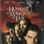 l'homme au Masque de Fer - Leonardo DiCaprio - Jeremy Irons - John Malkovich - Gérard Depardieu DVD aventure historique