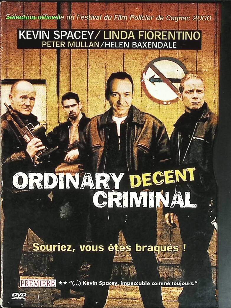 Ordinary Decent Criminal - Kevin Spacey, Linda Fiorentino - thriller DVD