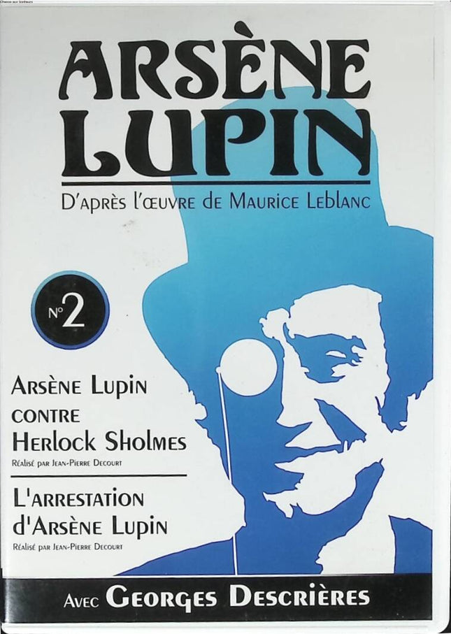 Arsène Lupin Nr. 2 gegen Herlock Sholmes Die Verhaftung - George Descrières - DVD