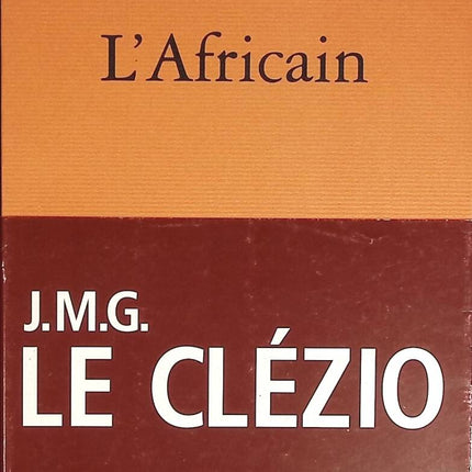 Der Afrikaner – JMG Le Clézio – Buch