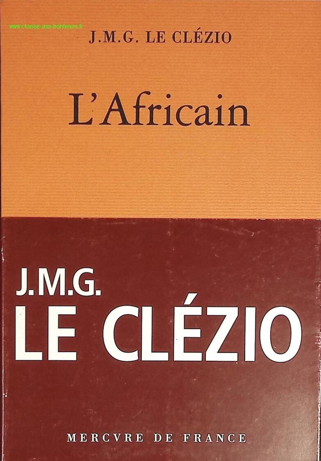 Der Afrikaner – JMG Le Clézio – Buch