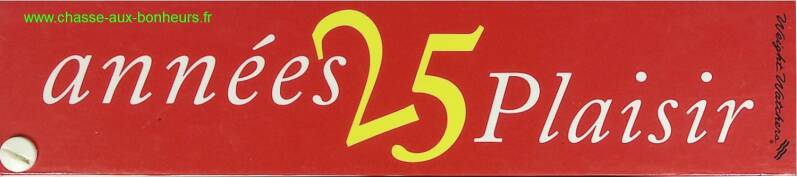 25 Years of Pleasures - Weight Watchers - book