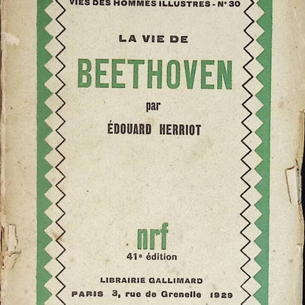 Das Leben von Beethoven - Edouard Herriot - Buch