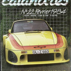 Calandres - n° 22 - 1984 - revue magazine - voiture
