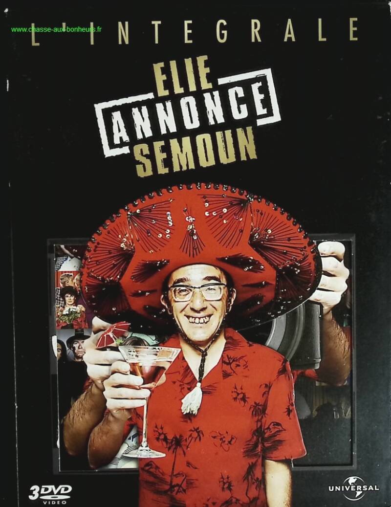 Elie announces Semoun - The complete collection - Elie Semoun, Franck Dubosc, Roger Louret - DVD