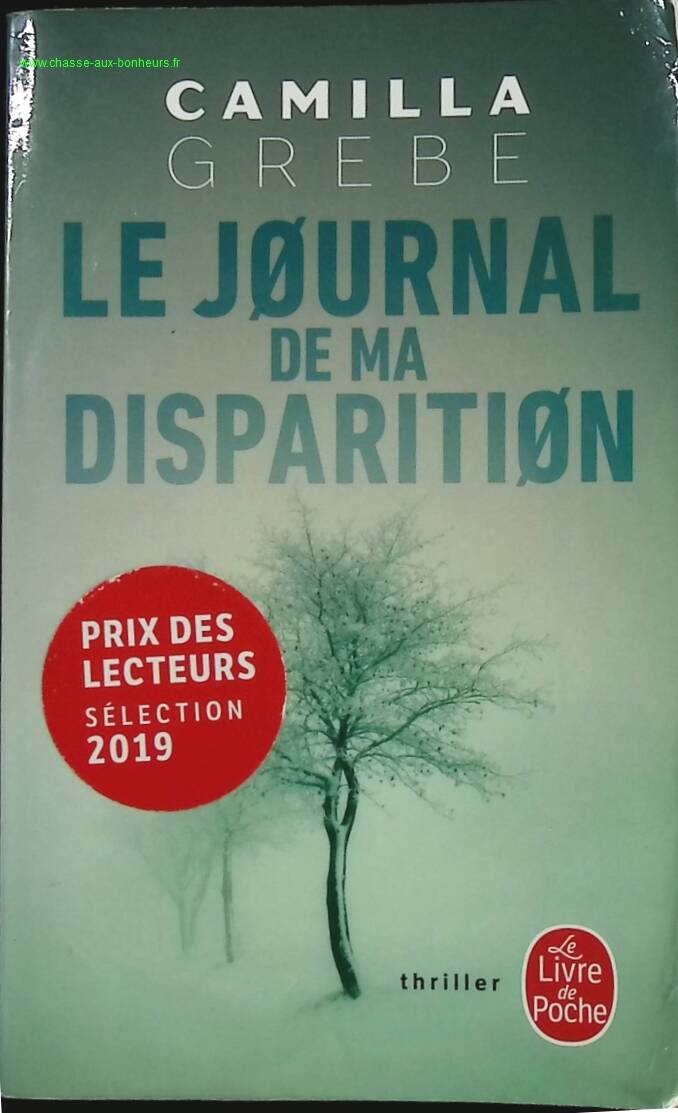 The Diary of My Disappearance - Camilla Grebe - book