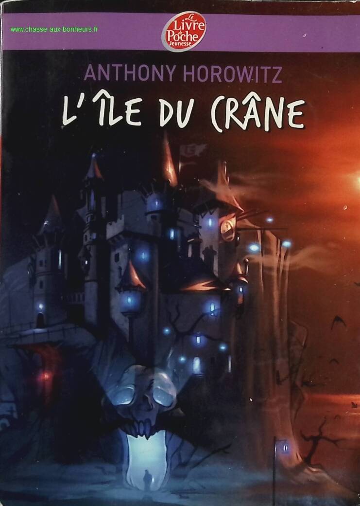 David Eliot - Tome 1 - L'île du crâne - Anthony Horowitz - Livre