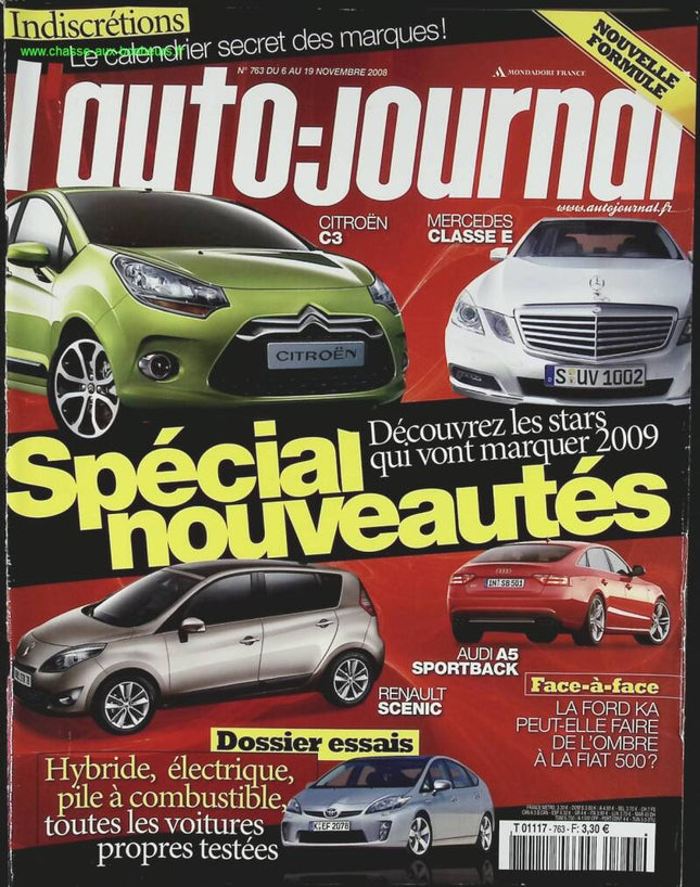 Besondere Neuerscheinungen - L'auto journal - Nr. 763 - 2008 - Zeitschriftenkritik - Auto