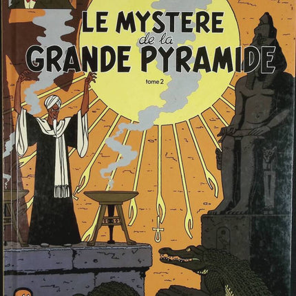 Das Geheimnis der Großen Pyramide, Band 2 - Blake &amp; Mortimer, Nr. 5 - Edgar Pierre Jacobs - 1987 - Comic