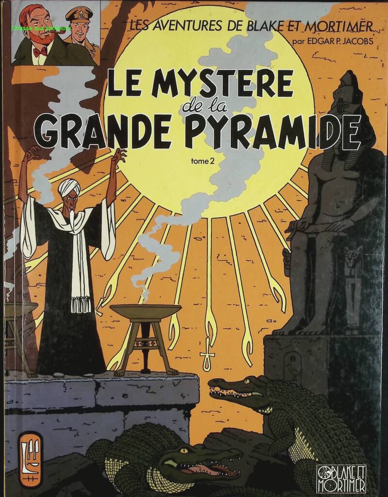 Das Geheimnis der Großen Pyramide, Band 2 - Blake &amp; Mortimer, Nr. 5 - Edgar Pierre Jacobs - 1987 - Comic