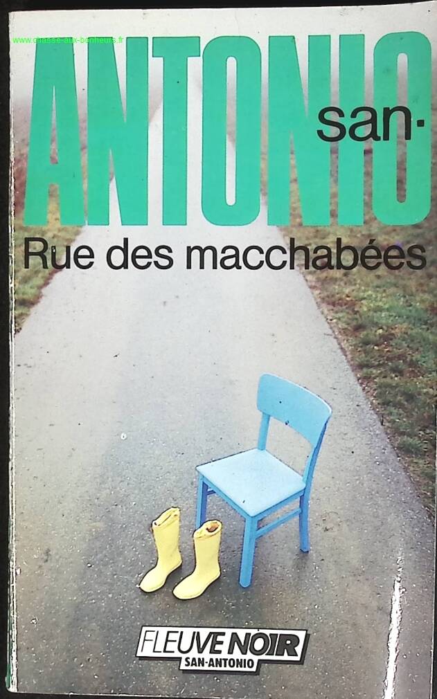 Rue Des Macchabees - San-Antonio - livre