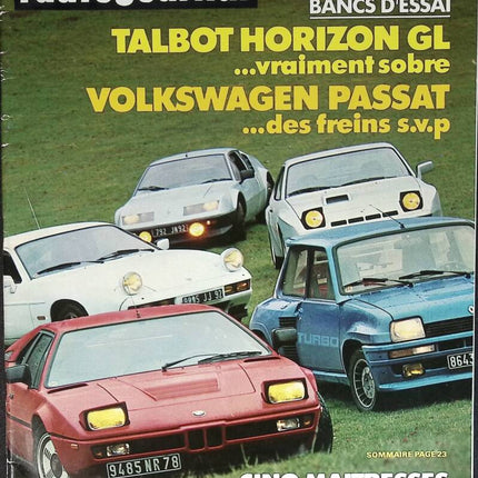 Talbot Horizon GL Passat - L'auto journal - n° 07 - 1981 - Zeitschriftenrezension - Auto