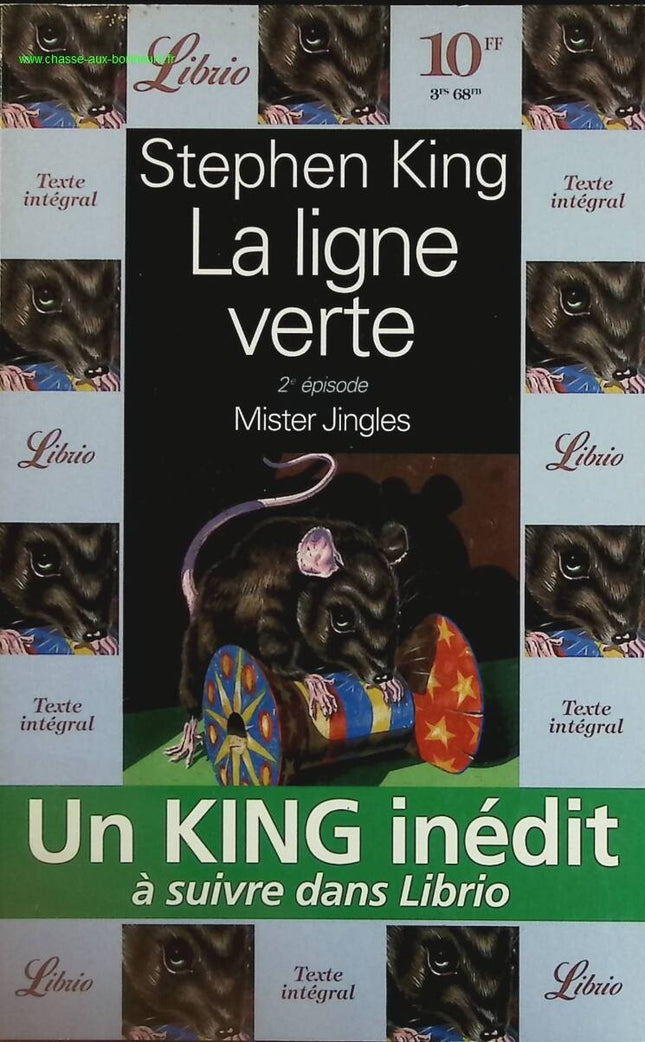 La Ligne verte, tome 2 - Mister Jingles - Stephen King - livre