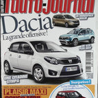 Dacia die große Offensive - L'auto journal - Nr. 848 - 2012 - Zeitschriftenbericht - Auto