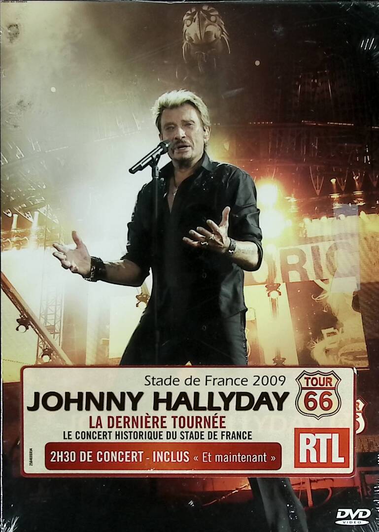 Stade de France 2009 - Tour 66 - Johnny Hallyday - NEW DVD