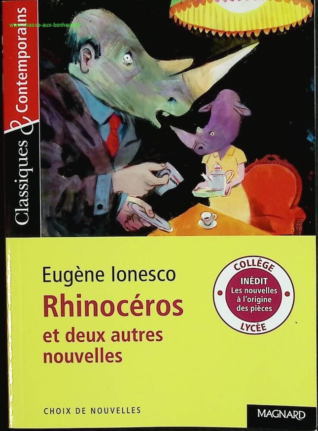 Rhinoceros und zwei andere Geschichten - Klassiker und Zeitgenossen - Eugène Ionesco - Buch