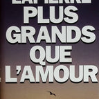 Greater Than Love - Dominique Lapierre - 1991 - Buch