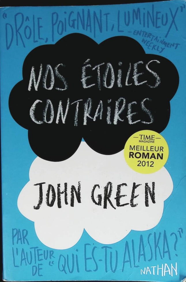 Nos étoiles contraires John Green – roman jeunesse émouvant amour, maladie et espoir - livre