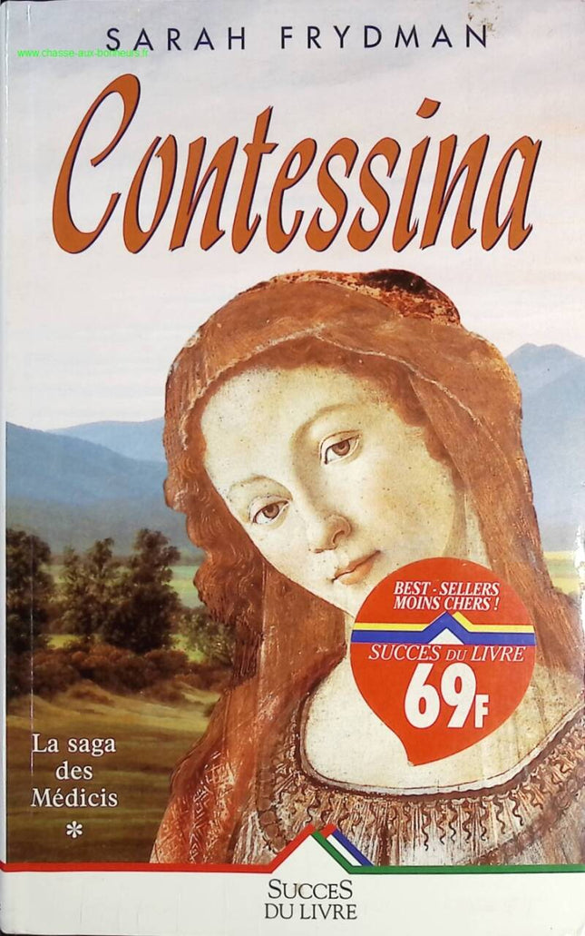 La saga des Médicis - Tome 1 Contessina - Sarah Frydman - Livre