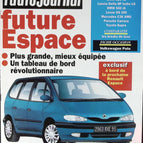 Zukünftiger Renault Espace – L'auto Journal – Nr. 19 – 1993 – Zeitschriftenrezension – Auto