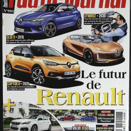 Die Zukunft von Renault - L'auto journal - Nr. 993 - 2017 - Zeitschriftenbericht - Auto