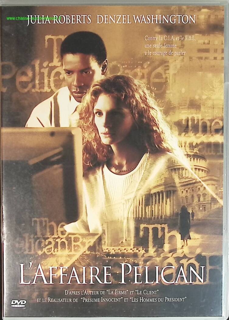 L'Affaire Pélican - Julia Roberts, Denzel Washington, - DVD thriller