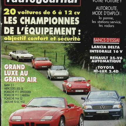 Lancia Delta Integrale 16 V - L'auto journal - n° 13 - 1989 - magazine review - car