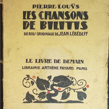 Die Lieder von Bilitis - Pierre Louÿs - Buch
