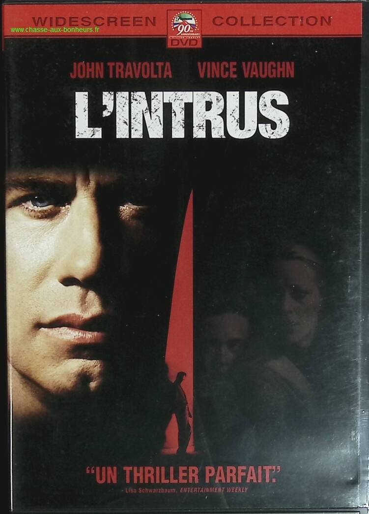 The Intruder - John Travolta - Thriller DVD