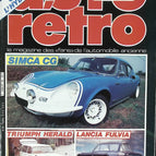 Simca CG Triumph Herald Lancia Fulvia – Retro Auto Moto – Nr. 55 – 1985 – Zeitschriftenrezension – Auto