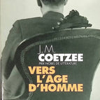 Towards Manhood - John Maxwell Coetzee - book
