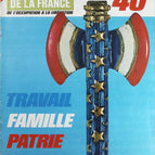 Travail famille patrie - N° 114 - Le journal de la France les années 40 - Livre revue magazine