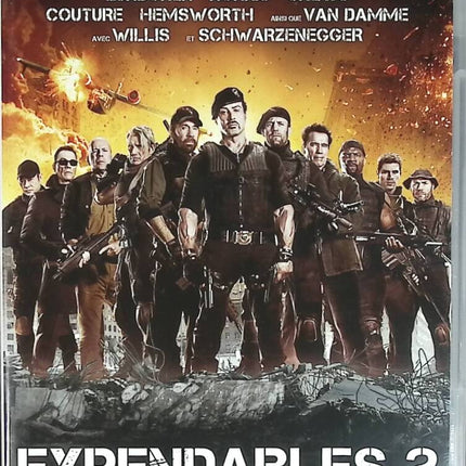 Expendables 2 - Sylvester Stallone, Jason Statham, Schwarzenegger - Willis - Vandamme - action DVD