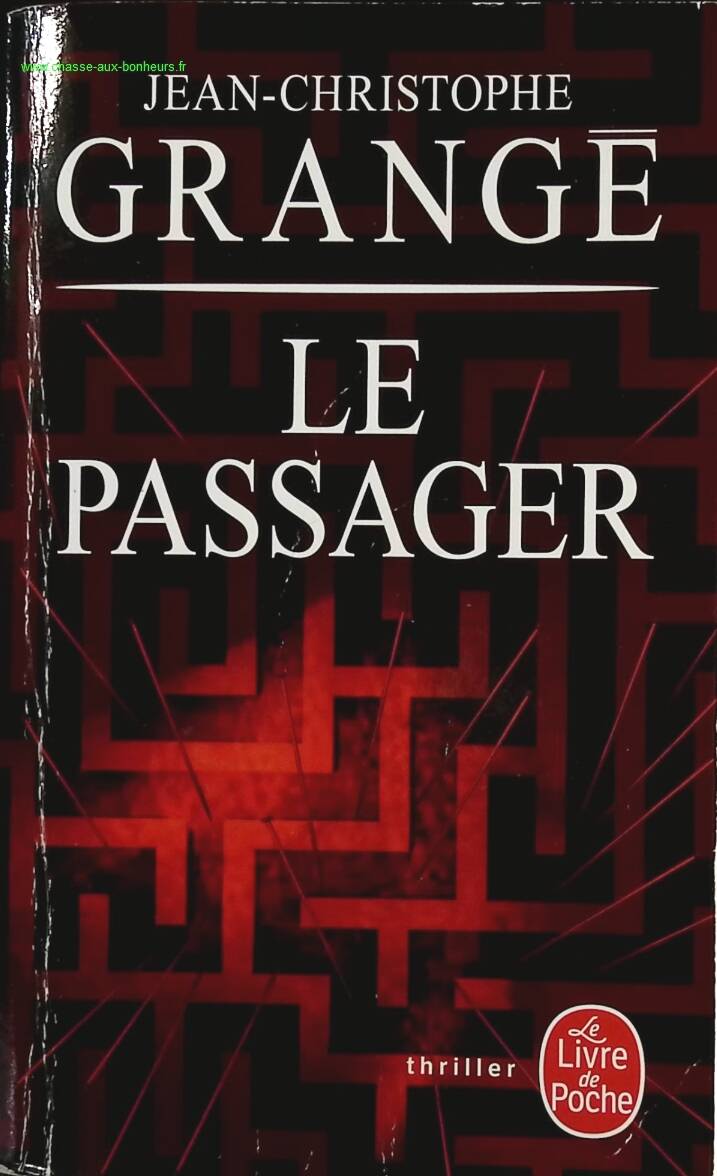 The Passenger - Jean-Christophe Grangé - Book
