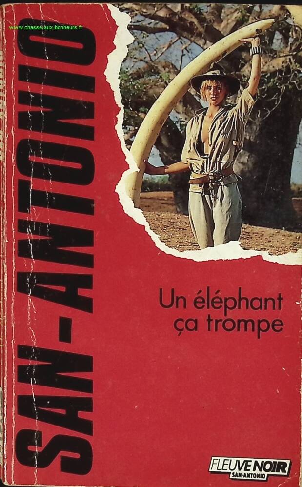 Un Éléphant ça Trompe - San-Antonio - livre