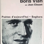 Boris Vian - Jean Clouzet - 1974 - livre