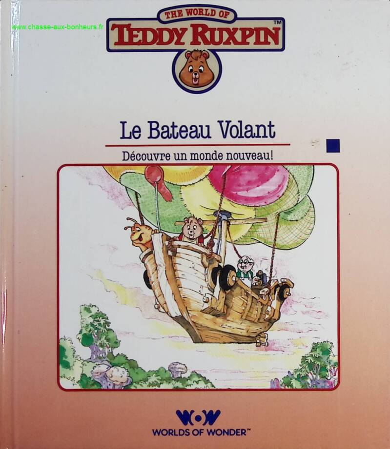 The Flying Boat - Teddy Ruxpin - Book