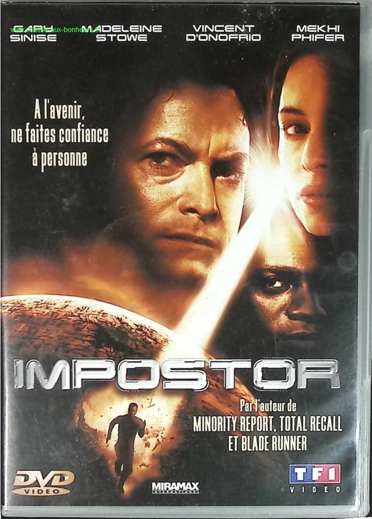 Impostor - Gary Sinise - DVD SF